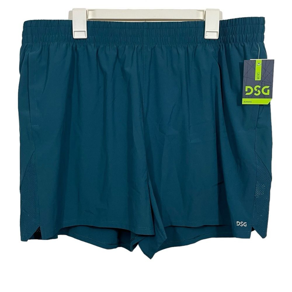 NWT DSG Teal Lined Athletic Running Shorts